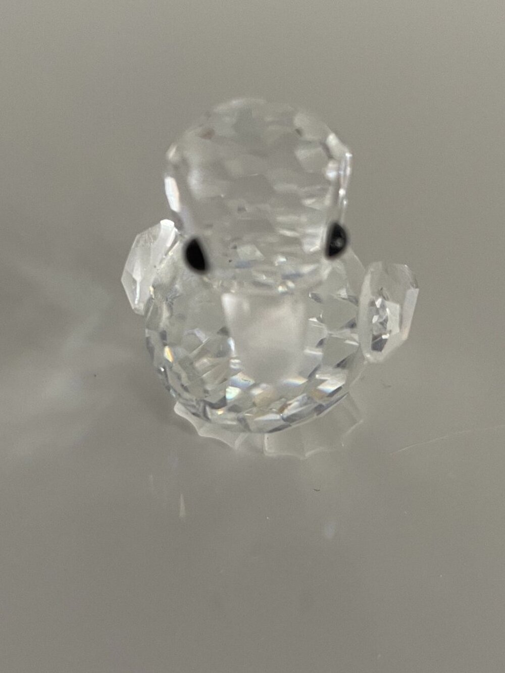 Swarovski crystal duck figurine approx. 34mm